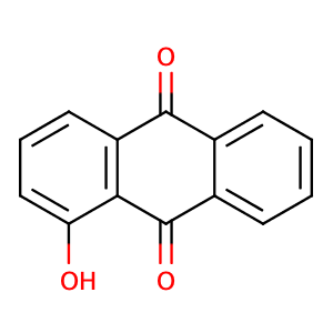 1-Hydroxy anthraquinone,CAS No. 129-43-1.