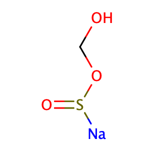 Sodium hydroxymethanesulfinate,CAS No. 149-44-0.