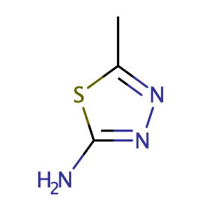 2-Amino-5-methyl-1,3,4-thiadiazole,CAS No. 108-33-8.