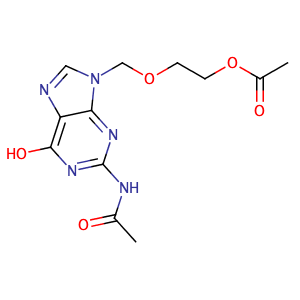 9-[(2-Acetoxyethoxy)methyl]-N2-acetylguanine,CAS No. 75128-73-3.