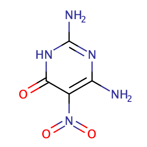 2,4-Diamino-6-hydroxy-5-nitropyrimidine,CAS No. 3346-23-4.