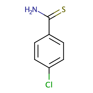 4-chlorothiobenzamide,CAS No. 2521-24-6.