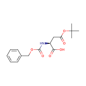 (S)-2-benzyloxycarbonylamino-succinic acid 4-tert-butyl ester,CAS No. 5545-52-8.