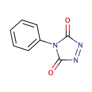 4-Phenyl-1,2,4-triazoline-3,5-dione,CAS No. 4233-33-4.