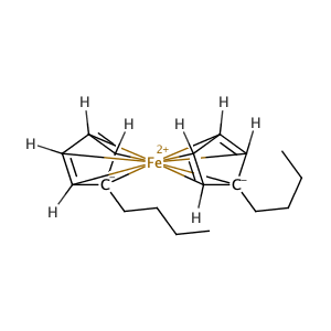 Butylferrocene,CAS No. 31904-29-7.