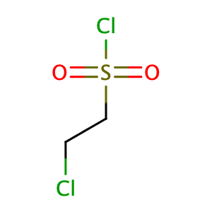 2-Chloroethanesulfonyl chloride,CAS No. 1622-32-8.