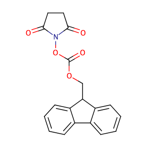 (9H-Fluoren-9-yl)methyl (2,5-dioxopyrrolidin-1-yl) carbonate,CAS No. 82911-69-1.