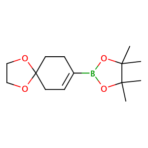 1,4-Dioxa-spiro[4,5]dec-7-en-8-boronic acid, pinacol ester,CAS No. 680596-79-6.