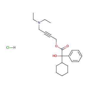 Oxybutynin hydrochloride,CAS No. 1508-65-2.