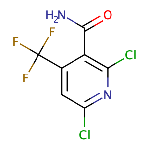 2,6-Dichloro-4-(trifluoromethyl)nicotinamide,CAS No. 158063-67-3.