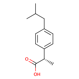 (S)-2-(4-isobutylphenyl)propionic acid,CAS No. 51146-56-6.