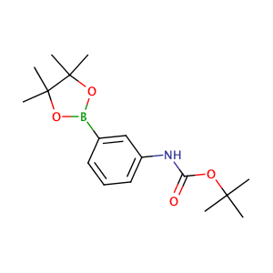 3 - Boc - aminophenylboronic acid pinacol ester,CAS No. 330793-09-4.