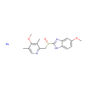 Omeprazole sodium,CAS No. 95510-70-6.