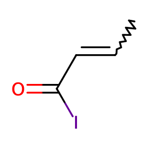 but-2-enoyl iodide,CAS No. 79929-44-5.