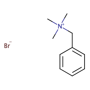 (benzyl)-tri-(methyl)-ammonium bromide,CAS No. 5350-41-4.