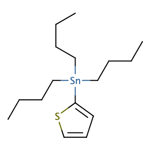 2-tri(n-butyl)stannylthiophene,CAS No. 54663-78-4.
