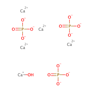 Hydroxylapatite,CAS No. 1306-06-5.