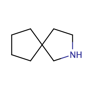 2 - Azaspiro[4.4]nonane,CAS No. 175-94-0.