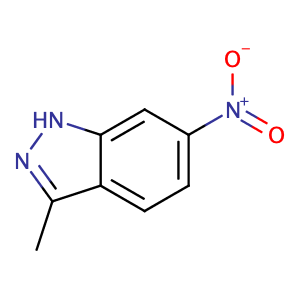 3-Methyl-6-nitro-1H-indazole,CAS No. 6494-19-5.