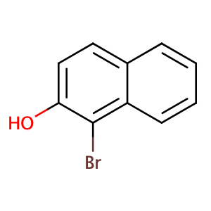 1-Bromonaphthalen-2-ol,CAS No. 573-97-7.