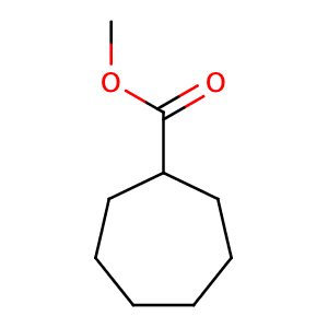 methyl cycloheptanecarboxylate,CAS No. 60433-00-3.