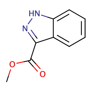 1H-Indazole-3-carboxylicacidmethylester,CAS No. 43120-28-1.