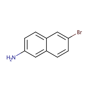 6-Bromonaphthalen-2-amine,CAS No. 7499-66-3.
