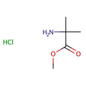 Methyl 2-amino-2-methylpropanoate hydrochloride,CAS No. 15028-41-8.