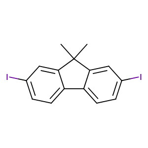 2,7-Diiodo-9,9-dimethylfluorene,CAS No. 144981-86-2.