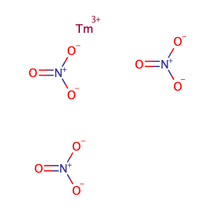 nitric acid; thulium,CAS No. 14985-19-4.