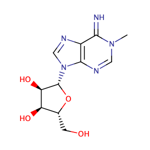 (2R,3S,4R,5R)-2-(hydroxymethyl)-5-(6-imino-1-methylpurin-9-yl)oxolane-3,4-diol,CAS No. 15763-06-1.