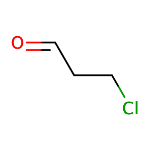 3-chloropropanal,CAS No. 19434-65-2.