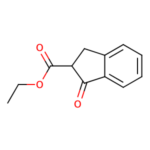 2-carboethoxy-1-indanone,CAS No. 6742-25-2.