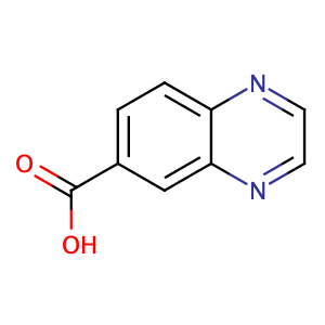 6-Quinoxalinecarboxylic acid,CAS No. 6925-00-4.