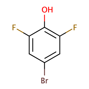 4-Bromo-2,6-Difluorophenol,CAS No. 104197-13-9.