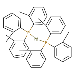 Pd[P(o-tol)3]2,CAS No. 69861-71-8.