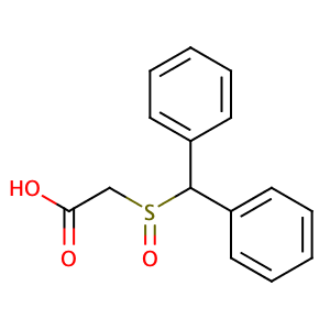 (Diphenylmethyl)sulfinylacetic acid,CAS No. 63547-24-0.