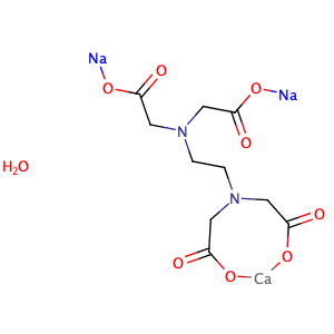 Calcium disodium edetate dihydrate,CAS No. 23411-34-9.