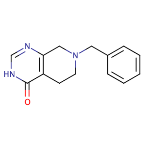 7-Benzyl-5,6,7,8-tetrahydropyrido[3,4-d]pyrimidin-4(3H)-one,CAS No. 62458-96-2.