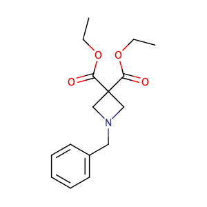 diethyl 1-(phenylmethyl)-3,3-azetidinedicarboxylate,CAS No. 642411-11-8.