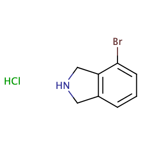 4-bromoisoindoline hydrochloride,CAS No. 923590-95-8.