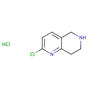 2-chloro-5,6,7,8-tetrahydro-1,6-naphthyridine hydrochloride,CAS No. 766545-20-4.