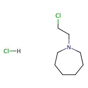 1-(2-chloroethyl)azepan-1-ium chloride,CAS No. 26487-67-2.