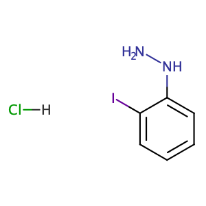 (2-iodophenyl)hydrazine hydrochloride,CAS No. 60481-34-7.