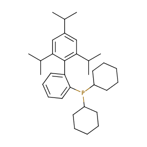 2-(Dicyclohexylphosphino)-2',4',6'-triisopropylbiphenyl,CAS No. 564483-18-7.