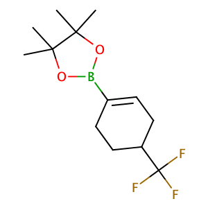 4,4,5,5-tetramethyl-2-(4-trifluoromethyl-cyclohex-1-enyl)-[1,3,2]dioxaborolane,CAS No. 683242-93-5.
