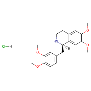 R-tetrahydropapaverine HCl,CAS No. 54417-53-7.