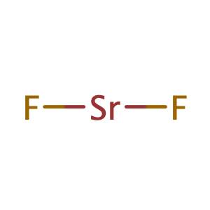 Strontium fluoride,CAS No. 7783-48-4.