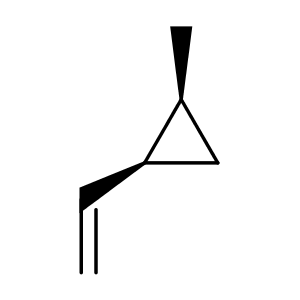 cis-1-Methyl-2-vinylcyclopropane,CAS No. 2628-57-1.