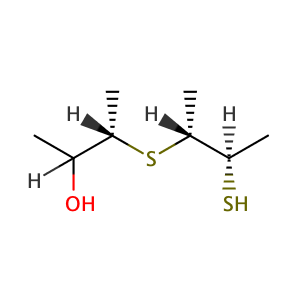 3-((2-Mercapto-1-methylpropyl)thio)-2-butanol,CAS No. 54957-02-7.
